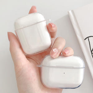 Étui pour écouteurs en TPU souple transparent avec sangle de lanière pour <span class=keywords><strong>Airpods</strong></span> Pro <span class=keywords><strong>3</strong></span> Pro 2 2e génération Air Pods 4 Gen accessoires de couverture - Product Image 6