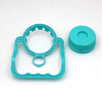 Tapa de Plástico Desechable para Botellas de Agua Pura, con Rosca, de 45mm y 48mm, Color Personalizado