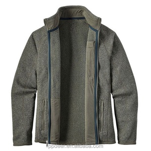 Chaqueta Polar Personalizada de Primera Calidad con Cierre para Hombre, MOQ Bajo, 2021 - Product Image 2