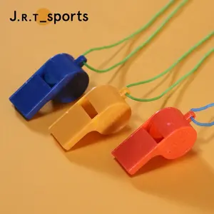 Sifflet de sport en plastique avec lanière, vente en gros d'usine