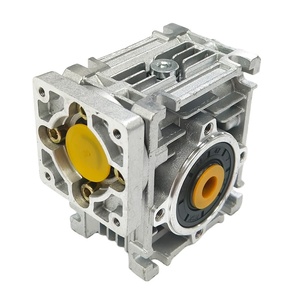 Reductor de engranaje helicoidal de aluminio relación de 1,8 <span class=keywords><strong>20</strong></span>:1 adecuado para Nema 23 caja de cambios de transmisión de engranaje helicoidal de motor paso a paso de grados - Product Image 2
