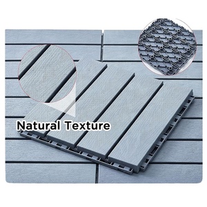 Design moderne Bricolage Carrelage de terrasse en WPC Matériau PP Antidérapant Résistant à l'usure Caractéristiques Emboîtement Utilisation extérieure dans la salle de bain - Product Image 6