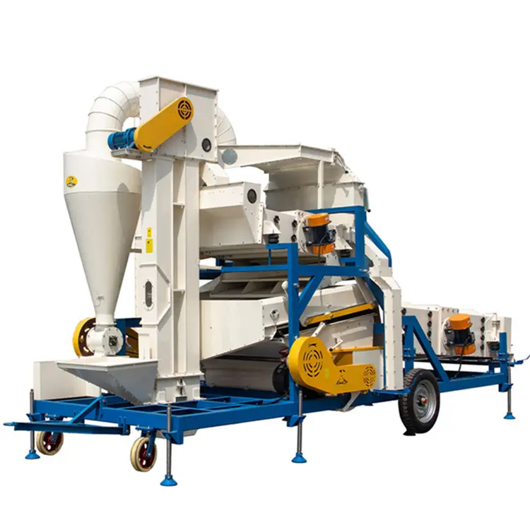 ماكينة تنظيف وتصنيع البذور ذات سعة كبيرة بقدرة 10 طن في الساعة بتخفيضات كبيرة