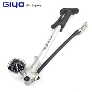 <span class=keywords><strong>Pompe</strong></span> à vélo en alliage d'aluminium <span class=keywords><strong>GIYO</strong></span> GS02D, portable, 300 PSI, mini <span class=keywords><strong>pompe</strong></span> manuelle haute pression pour vélo - Product Image 2