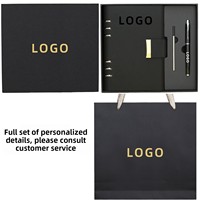 Libreta de Anillas A5 para Oficina, con Cubierta de Poliuretano, 100 Hojas, Personalizable con Logotipo, Ideal para Regalo