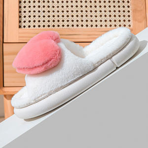 2026 nouveau KJ femmes INS à la mode intérieur extérieur maison pantoufles PVC doublure chaussures de maternité <span class=keywords><strong>EVA</strong></span> antidérapant fourrure pour printemps automne - Product Image 4