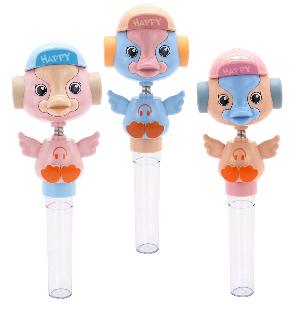 Лидер продаж 2021, игрушки, свисток для конфет, гусь, симпатичная Веселая игрушка, пластиковые игрушки для конфет