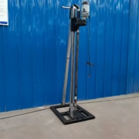 Plataforma de Perforación Portátil para Pozos de Agua de 50m de Profundidad con Accesorios en Venta, Plataforma de Perforación Rotatoria con Componente de Motor de Núcleo