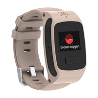 Reloj Inteligente 4G con GPS para Personas Mayores, Monitor de Ritmo Cardíaco, Acelerómetro, Seguimiento de Actividad Física, Alerta de Geocerca, Resistente al Agua IP67, Correa de Goma, 4 Días de Autonomía