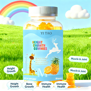Gomitas para el Crecimiento de Niños – Fórmula de Apoyo al Crecimiento con Calcio, Magnesio, Zinc y Vitamina D para la Salud Ósea Infantil - Product Image 4