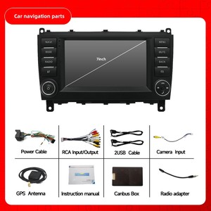 Radio de Coche Android con Pantalla Táctil de 7 Pulgadas para <span class=keywords><strong>MERCEDES</strong></span> BENZ B200 Viano Vito Clase A W164 Clase B W245 Sprinter A160 <span class=keywords><strong>A180</strong></span> - Product Image 3