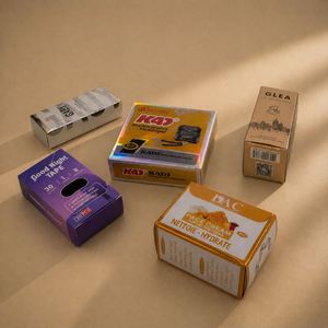 Caja de Papel Plegable Personalizada OEM para Cosméticos, Perfumes, Aceites Esenciales, Cajas de Empaque para Productos de Belleza - Product Image 1