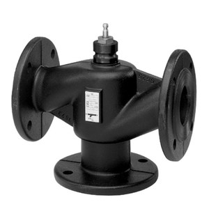 Vanne à trois voies Siemens VXF31 à bride 16 25 160 pour le contrôle de la pression d'eau - Product Image 1