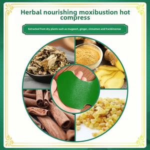 Parches para aliviar el dolor de rodilla a base de hierbas, yeso de moxibustión, alivio del dolor de piernas, pegatina de ajenjo para rodilla, espalda, cuello, hombro - Product Image 5