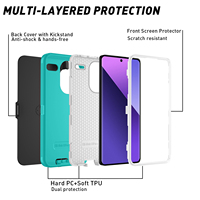 Étui de protection pour appareil photo Xiaomi Redmi Note 13 Pro / 13 Pro + 5G, protection coulissante de l'objectif, coque de protection