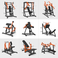 Appareil de musculation commercial BFT Fitness à charge guidée pour exercices d'abduction/adduction des cuisses intérieures/extérieures et des fessiers