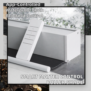 Stores enrouleurs horizontaux électriques Matter Control, occultants, intelligents, avec commande vocale et application à distance pour fenêtres de maison et de bureau - Product Image 2
