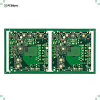 PCB RF Rogers RT/duroid 5880LZ sur mesure, plaqué or dur 14L, 0,508 mm (20 mil), 3-6 GHz, pour communication de défense