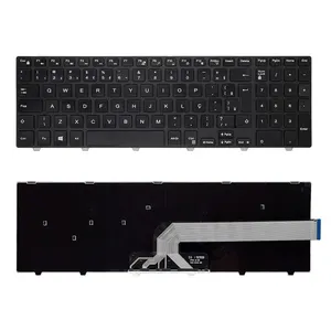 Teclado br para laptop dell 15/3000/15/5000/17/5000/5547/3542