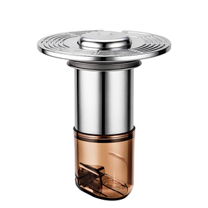 Desagüe de Piso Antirozorras Universal Roscado Anticorrosión Cilíndrico con Núcleo Interno Extendido para Uso en Baños - Product Image 1