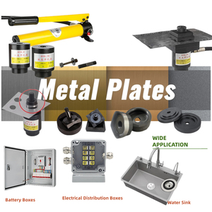 ชุดแม่พิมพ์เจาะรูไฮดรอลิกแบบกำหนดเอง SYK-8/SYK-15 ขนาด 48x35 มม. สำหรับแผ่นสแตนเลสทรงสี่เหลี่ยม - Product Image 4