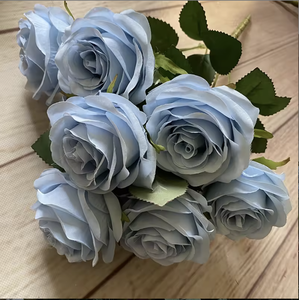 <span class=keywords><strong>Ramo</strong></span> <span class=keywords><strong>de</strong></span> <span class=keywords><strong>Rosas</strong></span> Artificiales Real Touch para Boda, <span class=keywords><strong>Rosas</strong></span> <span class=keywords><strong>de</strong></span> Seda Rosa Lila, Ramos <span class=keywords><strong>de</strong></span> <span class=keywords><strong>Novia</strong></span> para Decoración <span class=keywords><strong>de</strong></span> Bodas Boho, Venta al por Mayor - Product Image 6