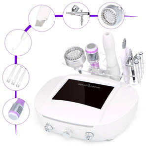 Dispositivo de Belleza Portátil 6 en 1 para Microdermoabrasión, Limpieza Facial y Tratamiento de Acné con Alta Frecuencia, Limpieza Profunda - Product Image 2