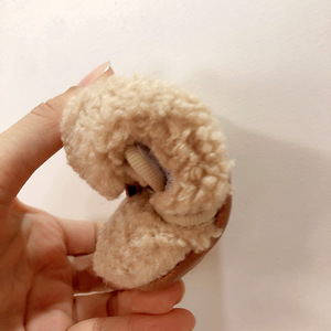 Chaussures d'hiver chaudes à semelle souple pour bébé, mignonnes, légères, pour premiers pas, en peluche, pour filles - Product Image 4