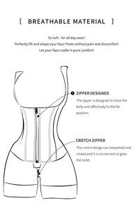 Body Reductor de Alta Compresión Ajustable con Cierre y Corchetes, Elegante, Color Sólido, Ropa Posparto, Moldeador de Cuerpo Completo - Product Image 6