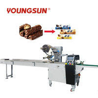 Machine d'emballage automatique YC420 pour sachets de chocolat, biscuits et aliments en flowpack