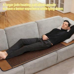 Tapis de yoga <span class=keywords><strong>chauffant</strong></span> en tourmaline avec température réglable, <span class=keywords><strong>matelas</strong></span> thermique antidérapant pour le fitness et l'exercice - Product Image 2