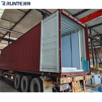 Contenedor de envío refrigerado comercial Almacenamiento en frío para frutas Copeland Frascold Sanyo Compresores para exportación Uso de cámara frigorífica