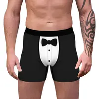 Funny Boxer Shorts for Men, Christmas Underwear