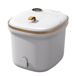 Baignoire électrique pour les pieds AUX avec fonction de massage, 800W, contrôle par micro-ordinateur, modèle blanc 1605 - Product Image 2