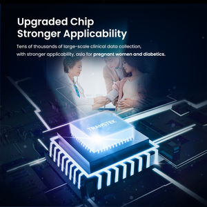 TRANSTEK 5,73 Polegadas Tela Grande Braço Cuff BP Tendência Inteligente Bluetooth Digital Monitor De Pressão Arterial Esfigmomanômetro Eletrônico - Product Image 4
