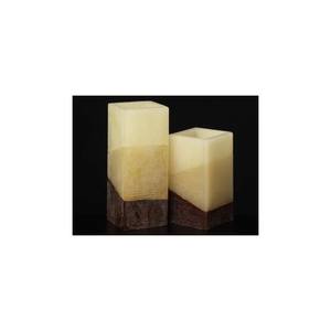 Inaus Bombay 3-LED Vela Pilar Sin Llama Vainilla Perfumada 75x150cm con Control Remoto para Decoración del Hogar o Uso Votivo - Product Image 1