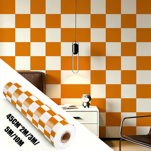 Rotoli di Carta da Parati Moderna di Lusso, Adesivi <span class=keywords><strong>Murali</strong></span> in PVC Autoadesivi con Motivo Floreale per Soggiorno e Decorazione Domestica - Product Image 4