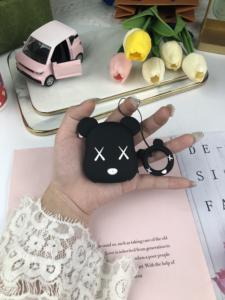 Bonito estuche protector de silicona de dibujos animados accesorio de llavero para llaves de coche Audi paquete completo diseño creativo de moda - Product Image 3