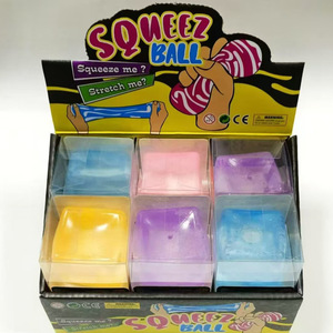 Cubo <span class=keywords><strong>di</strong></span> <span class=keywords><strong>Rubik</strong></span> a strisce effetto cubetto <span class=keywords><strong>di</strong></span> ghiaccio, Giocattolo antistress in zucchero <span class=keywords><strong>di</strong></span> malto, Giocattolo transfrontaliero per la riduzione della pressione a pressione - Product Image 6