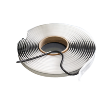 6mm Bütil Kauçuk Bant Su Geçirmez UV Dayanımlı Çift Taraflı Yapışkan Sızdırmazlık Bandı Araba Farları/Kapıları için Dış Mekan Kullanımına Uygun