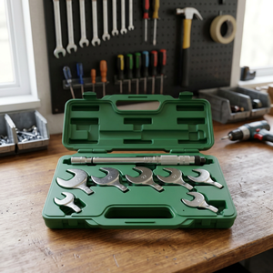 Gamela – Clé dynamométrique à cliquet métrique modulable 8 pièces, en acier inoxydable OEM, multi-tailles (17-29 mm), qualité industrielle, modèle 59534 1 - Product Image 3