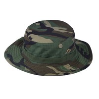 Sombrero de Ala Ancha para Exteriores - Gorra de Camuflaje Transpirable para Safari con Broches Laterales - Sombrero de Pesca y Senderismo Profesional