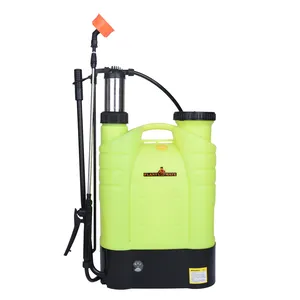 Pulverizador manual de plástico engrossado, mochila de plástico, ferramentas de jardim agrícola para pulverização, 16L 20L