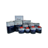 Pintura automotriz de colores perlados amarillos metálicos 1K