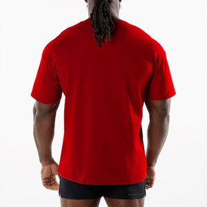 À la mode hommes haut en été en gros blanc Gym T-<span class=keywords><strong>shirt</strong></span> respirant séchage rapide confortable doux sport course hommes T-shirts - Product Image 2
