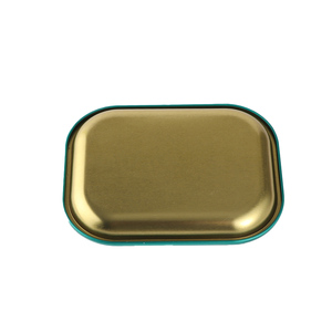 Venta al por mayor bandeja de metal rodante 18*14cm bandeja de metal en blanco para tabaco bandeja de metal en blanco azul verde rosa bandeja rodante personalizada - Product Image 6
