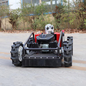 CE Certified 24V Industrial Self Propelled <b>Robot</b> Lawn Mower 125Cc 4-Cycle Engine Crawler Brush Cutter <b>Remote</b> <b>Control</b> Agriculture - Product Image 2