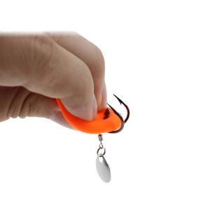 Offre Spéciale Cheery Mini Snake Fish Bait 20 couleurs avec crochet noir fort PVC grenouille leurre 8.5G 4.5cm - Product Image 3