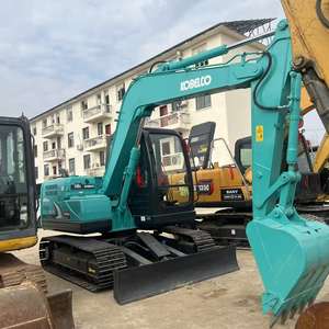 מחפר זחלי משומש קובלקו SK75 במשקל 7.5 טון, מקורי מיפן, צריכת דלק נמוכה, למכירה - Product Image 1