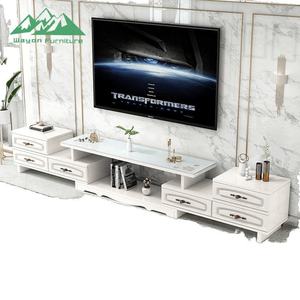 Wayon Nordischer Stil Moderner Holz-<span class=keywords><strong>TV</strong></span>-Schrank Ausziehbar Einfaches Design für Wohnzimmer und Schlafzimmer - Product Image 5